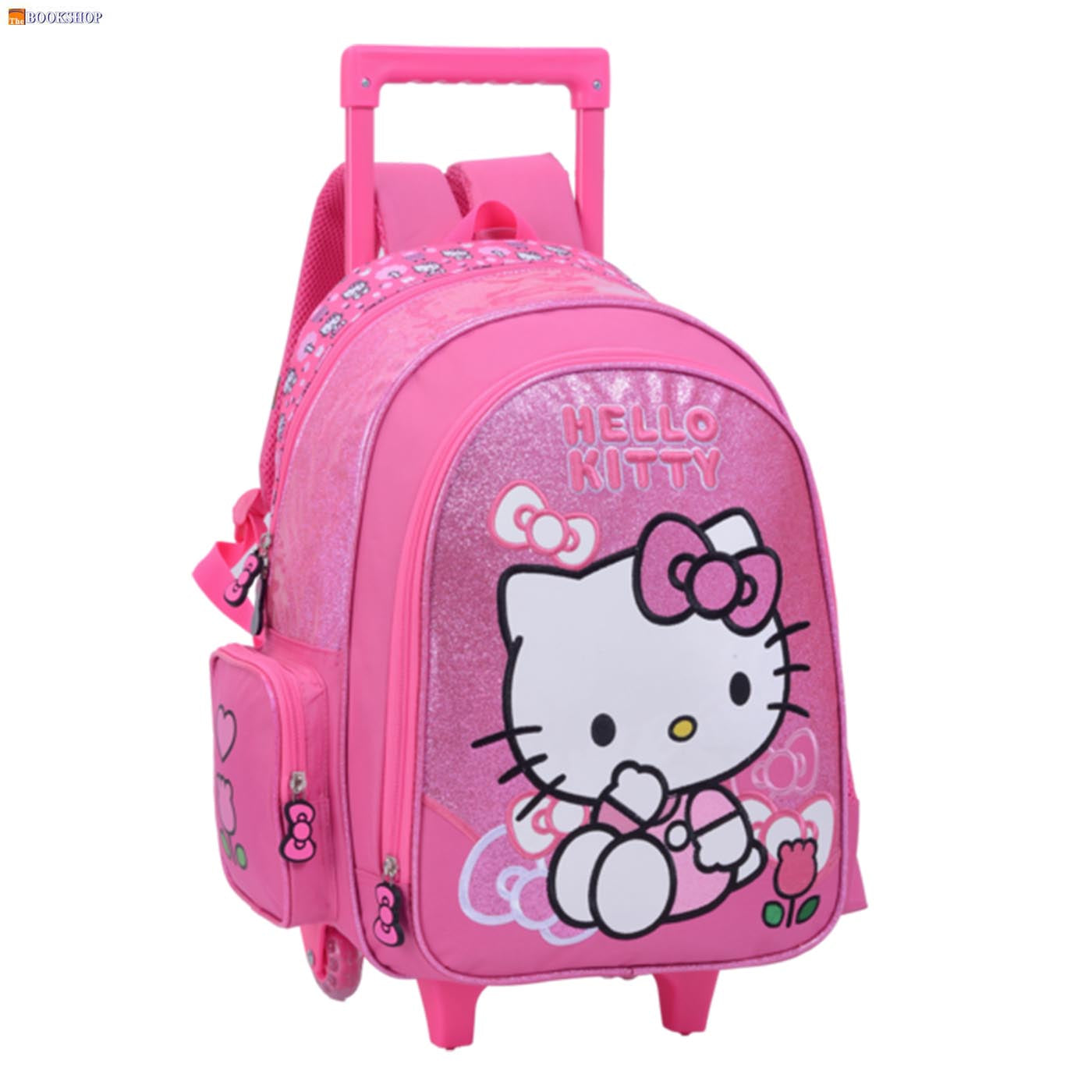 HELLO KITTY TROLLEY BAG 16" W/2COMP