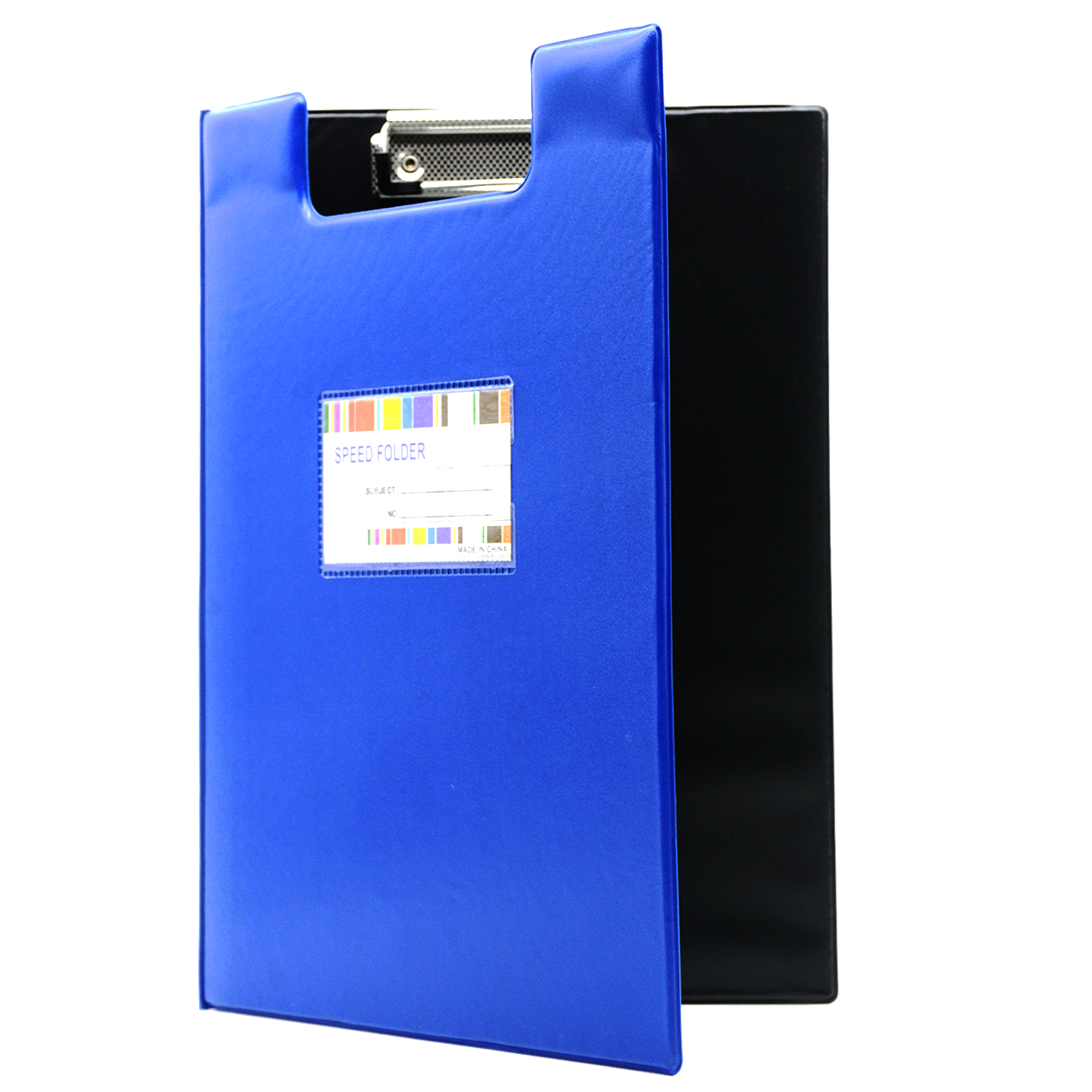 PLASTIC CLIP BOARD DOUBLE A4 ASSTD 8855