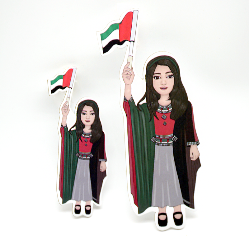 I&A COLLECTION UAE NATIONAL DAY WOODEN COLOURING SET ND-1739