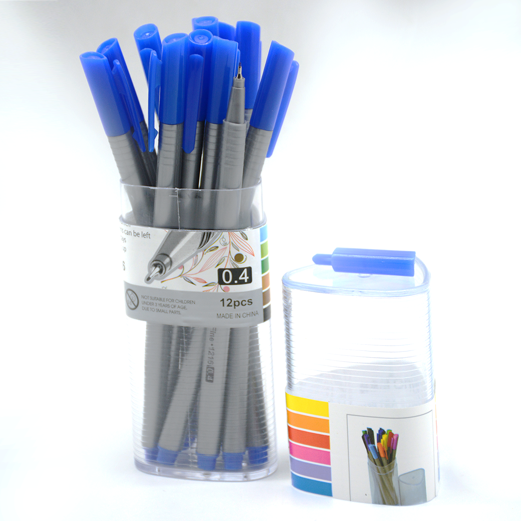 TYNO FINELINER 12PCS BLUE PEN