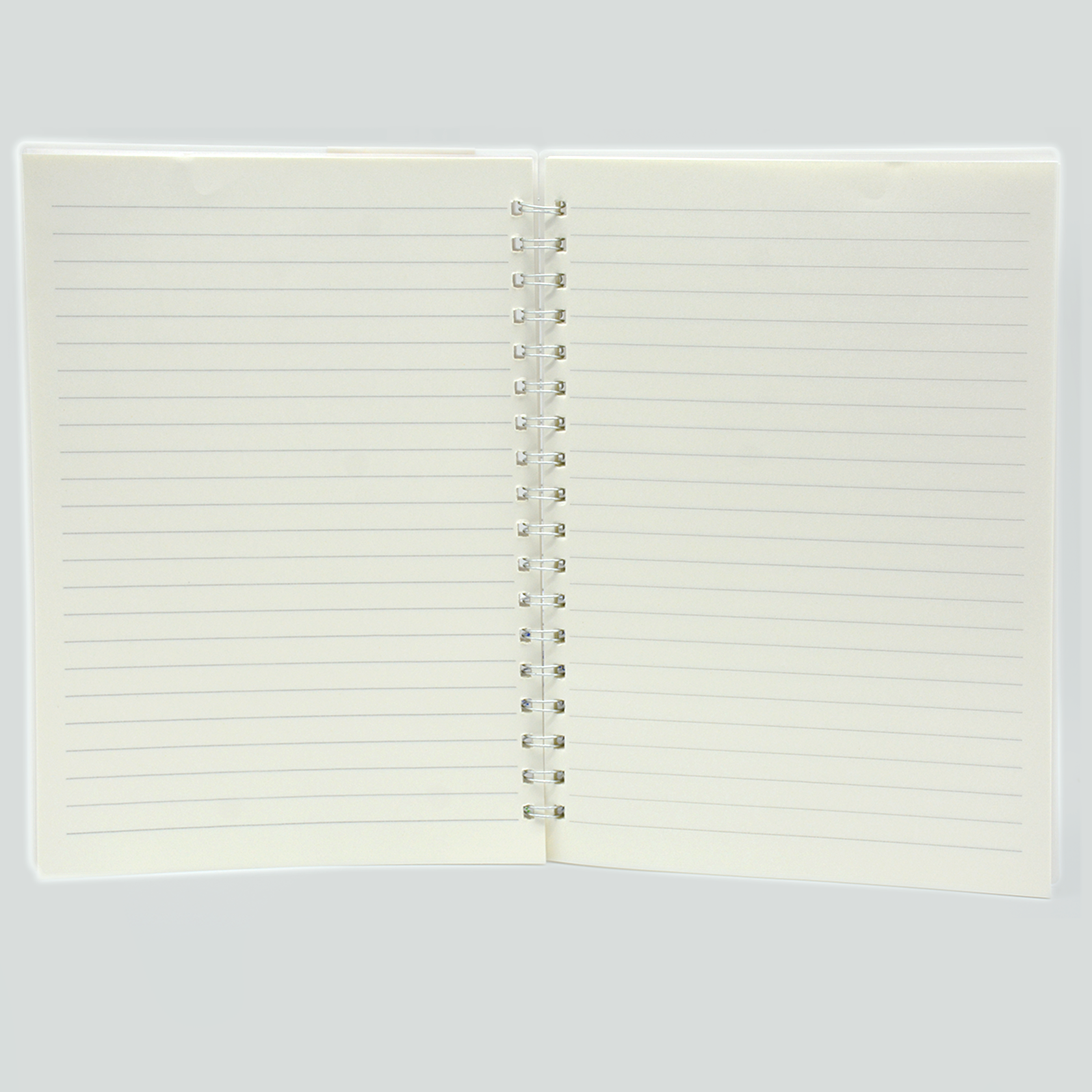 PP COVER SPIRAL 1LINE NOTEBOOK 80SHT B5