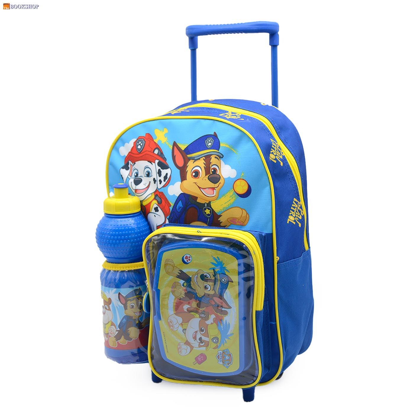 PAW PATROL TROLLEY BAG 14"+WB+LB 3IN1 SET