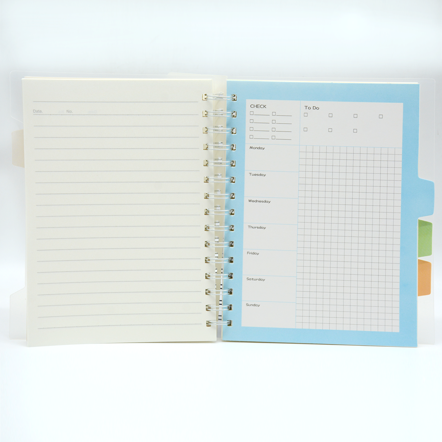 PLASTIC COVER 4 SUBJECT 1 LINE NOTE BOOK B5