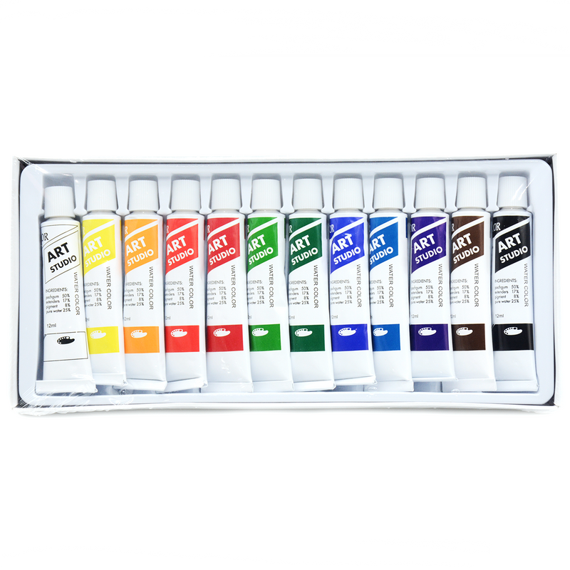 PHOENIX WATER COLOUR SET 12COLOUR-12x12ml