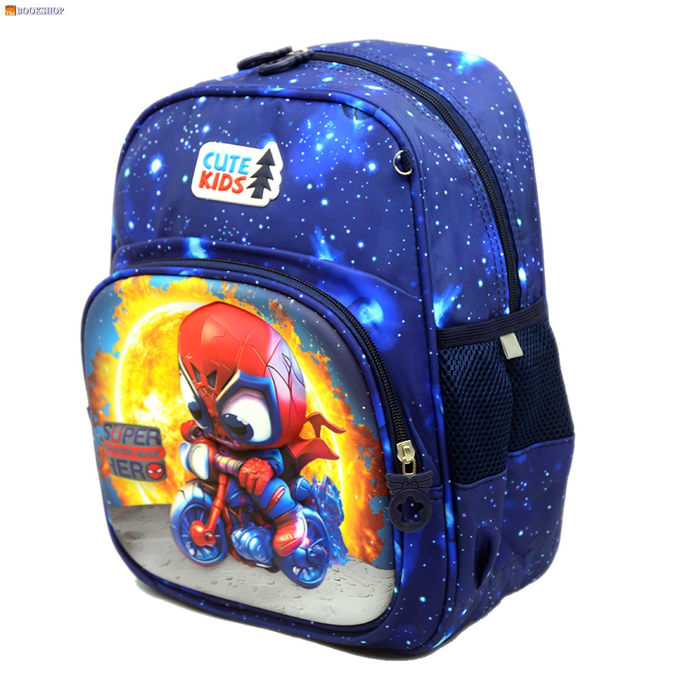 CUTE KIDS EMBOSSED MINI BACKPACK 13" SUPER SPIDERMAN HERO