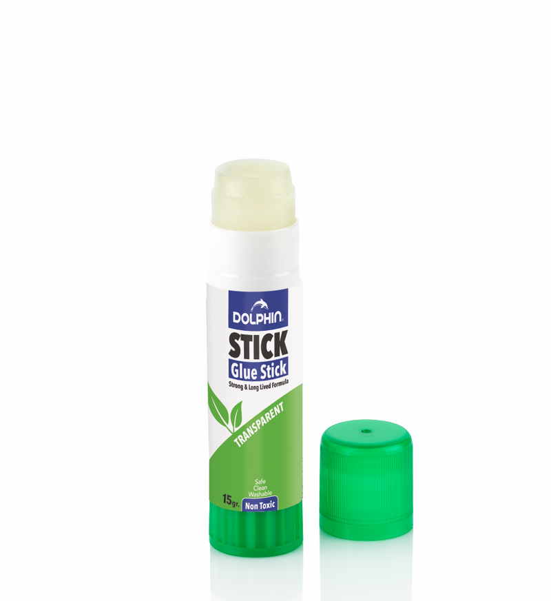 DOLPHIN GLUE STICK 15G GREEN