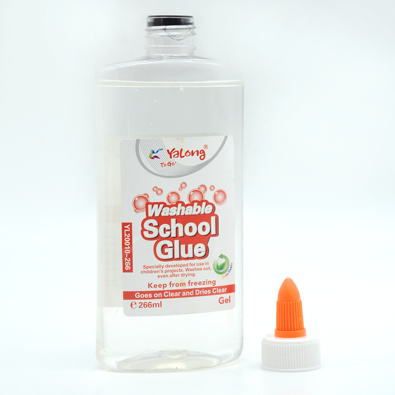 YALONG WASHABLE SCHOOL GLUE CLEAR 266ML