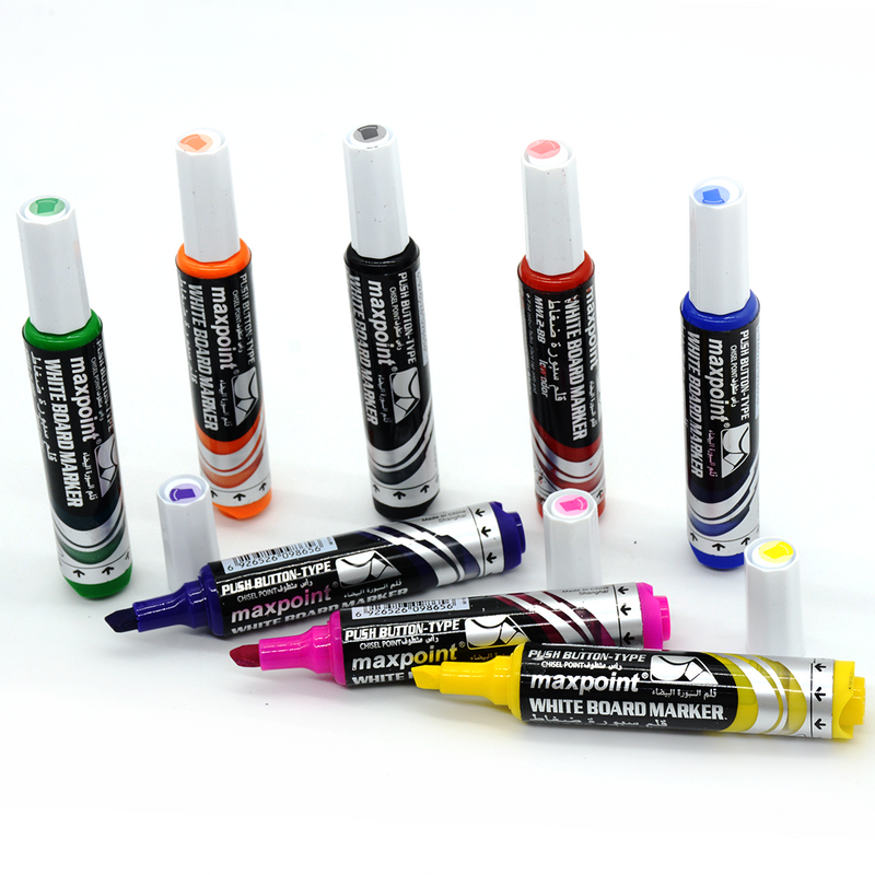 MAXPOINT WHITE BOARD MARKER 8PCS/PACK