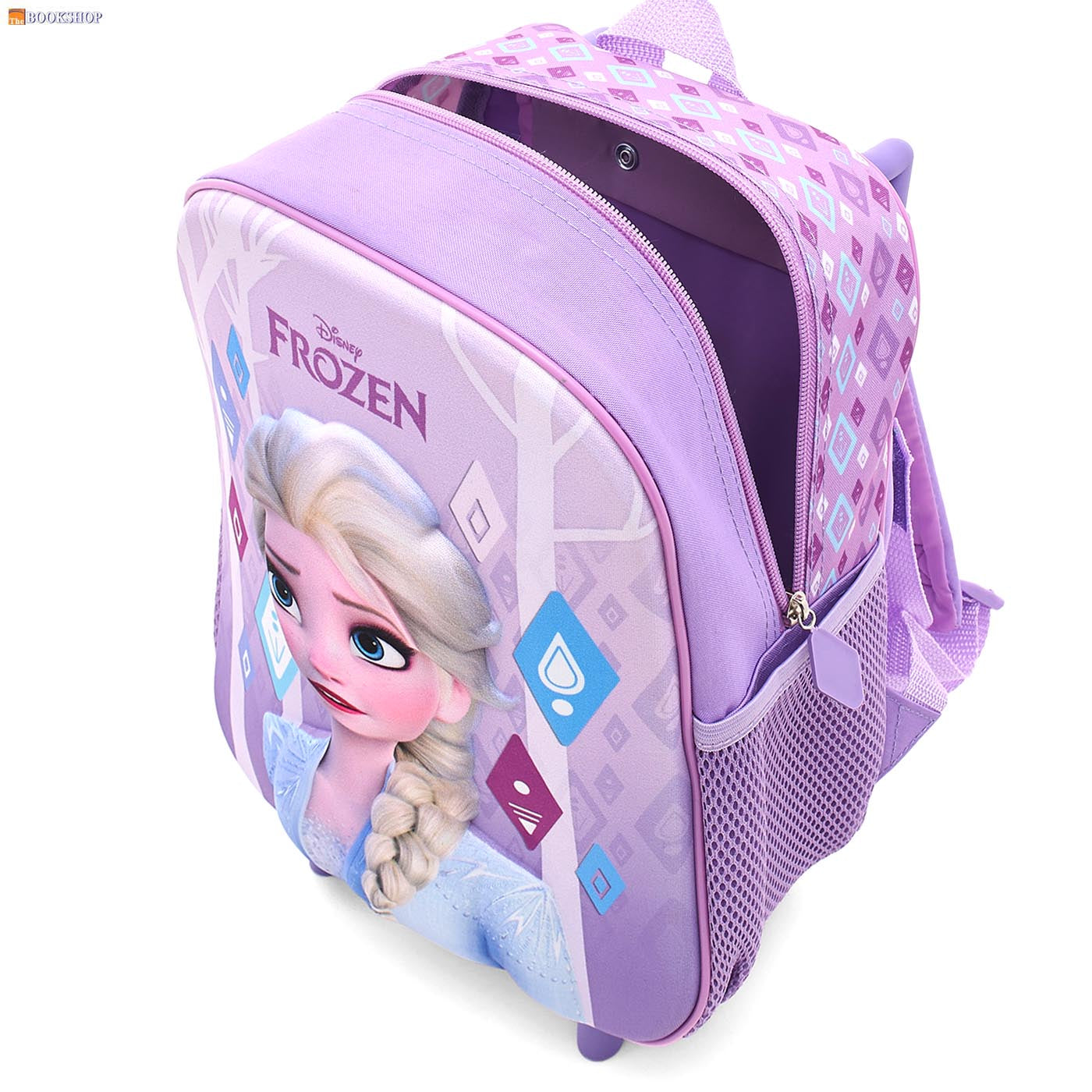 FROZEN TROLLEY BAG 12" W/PENCIL CASE+LUNCH BAG