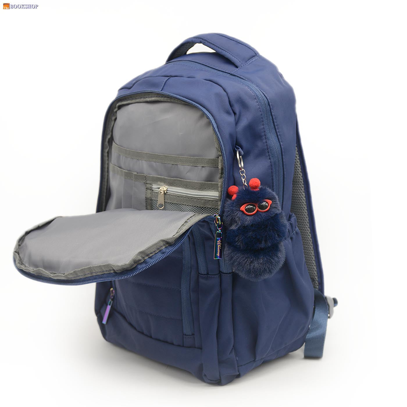 HILLARY BACKPACK 17" W/3 COMPARTMENT-BLUE DES-2