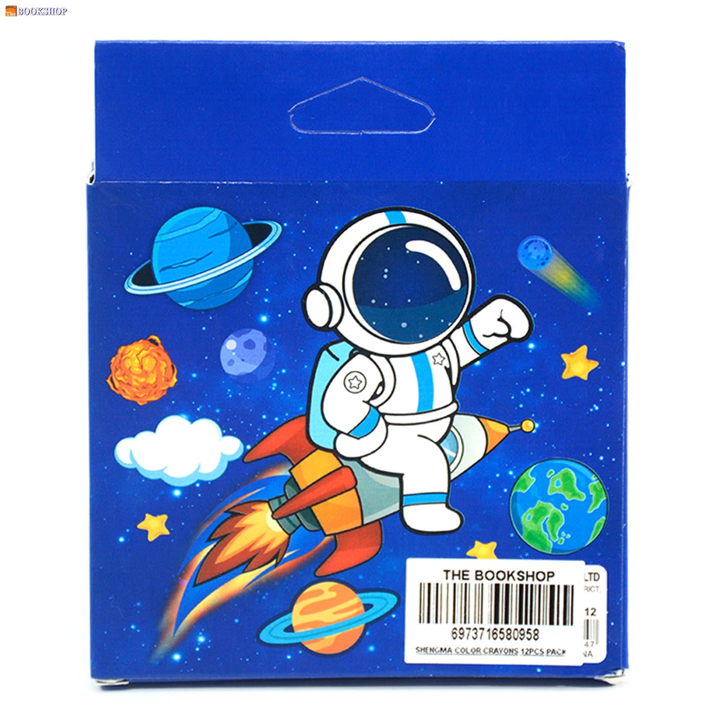 SHENGMA COLOR CRAYONS 12PCS PACK ASSTD