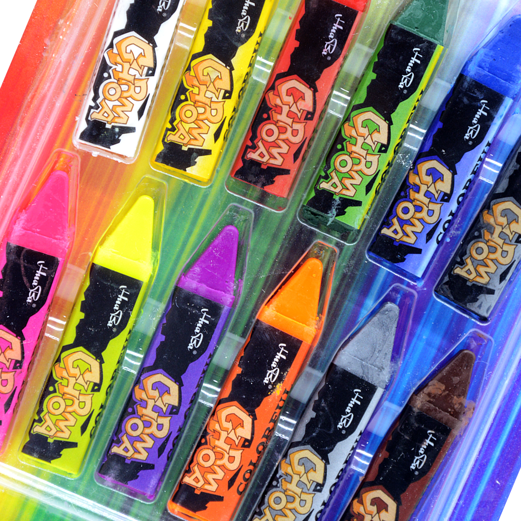 HUA BA FACE PAINTS 12 COLOR/PKT