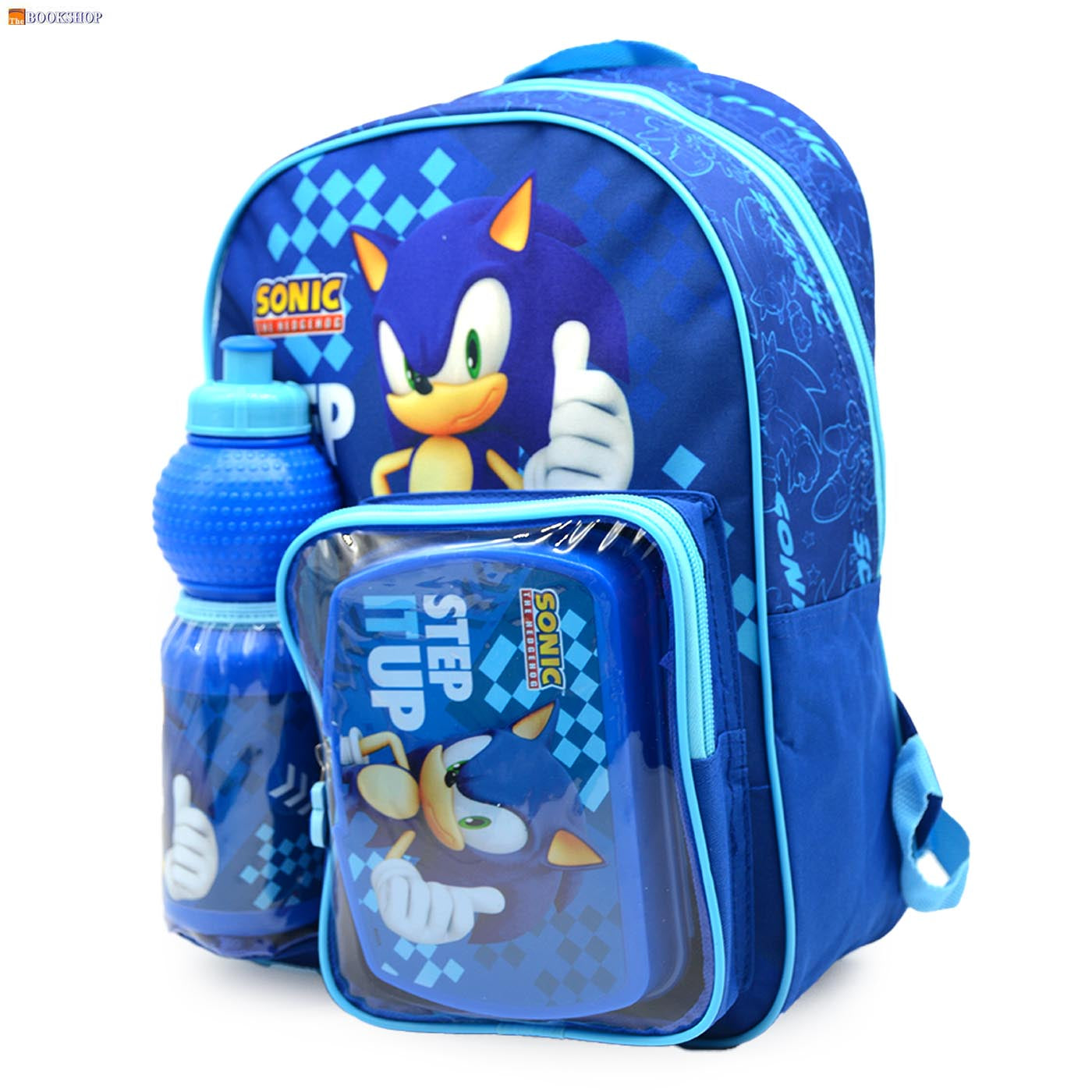 SONIC PRIME BACKPACK 14"+WB+LB 3IN1 SET