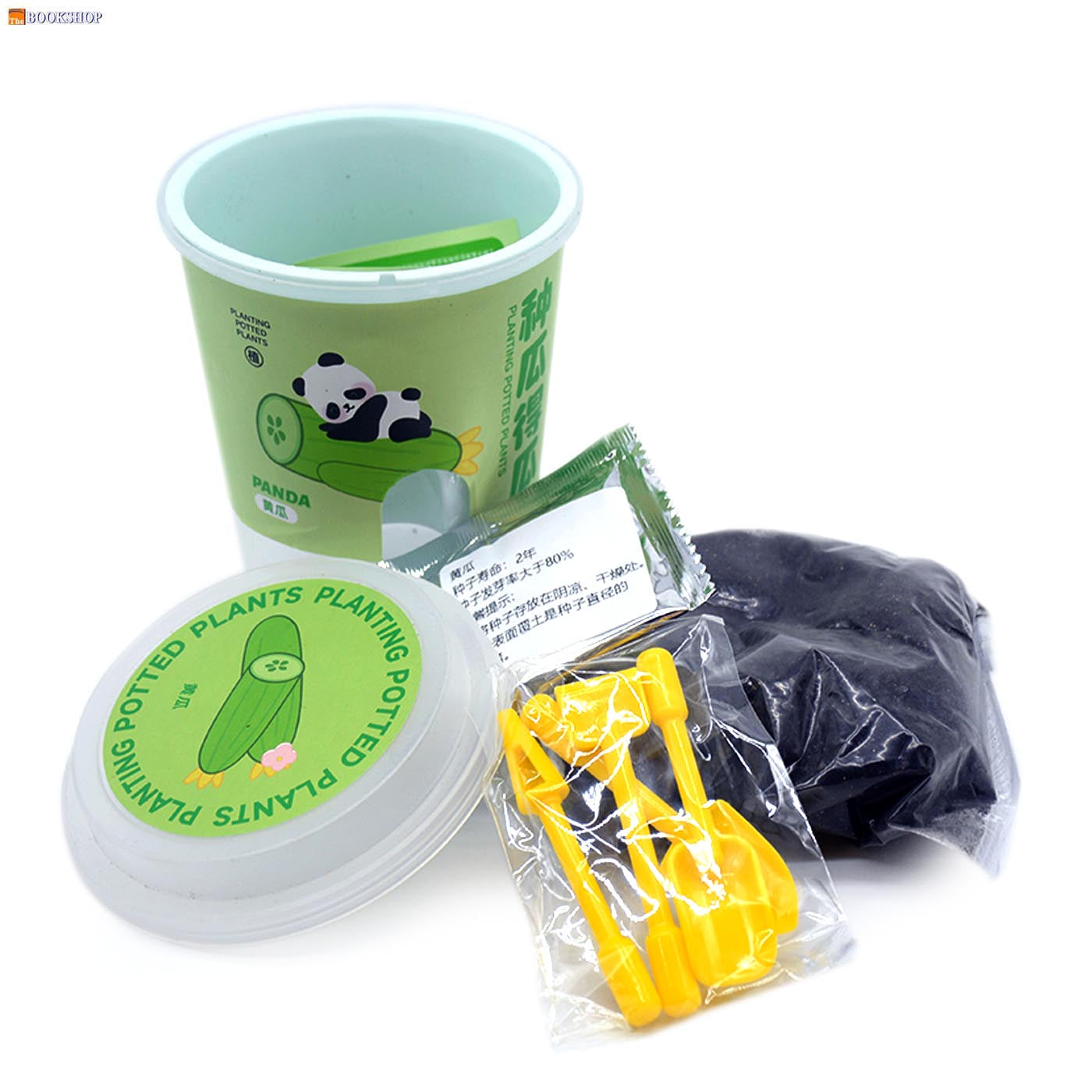 PANDA SERIES PLANTING CUP PLOTTED PLANT -CUCUMBER