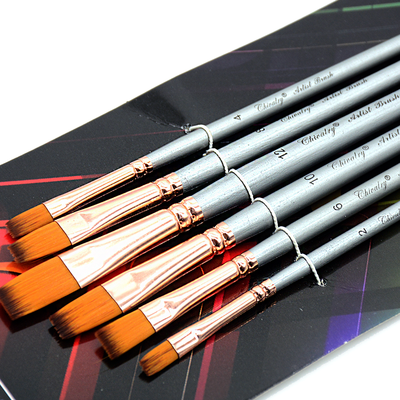 CHIVALRY ARTIST ROUND BRUSH 6PCS PKT