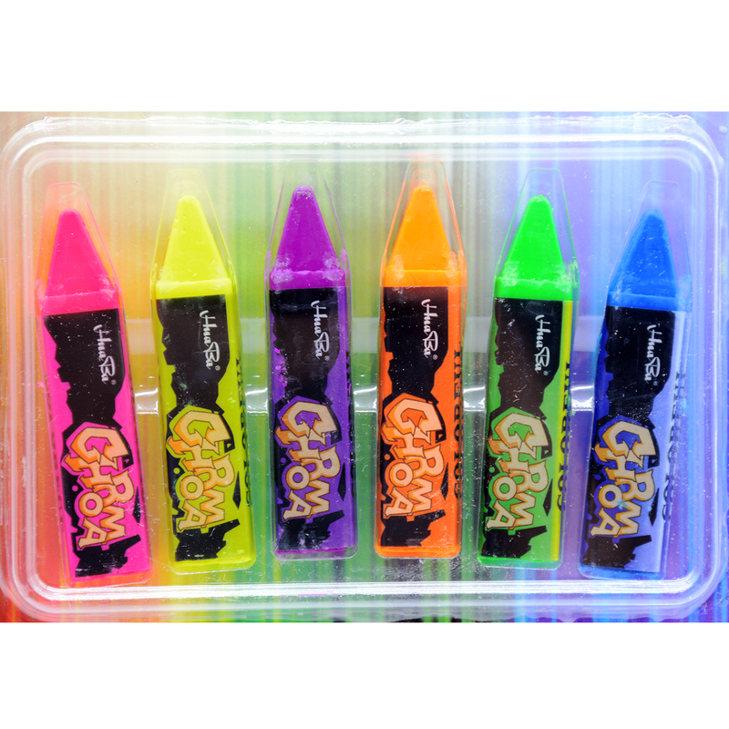 HUA BA FACE PAINTS 6 COLOR/PKT