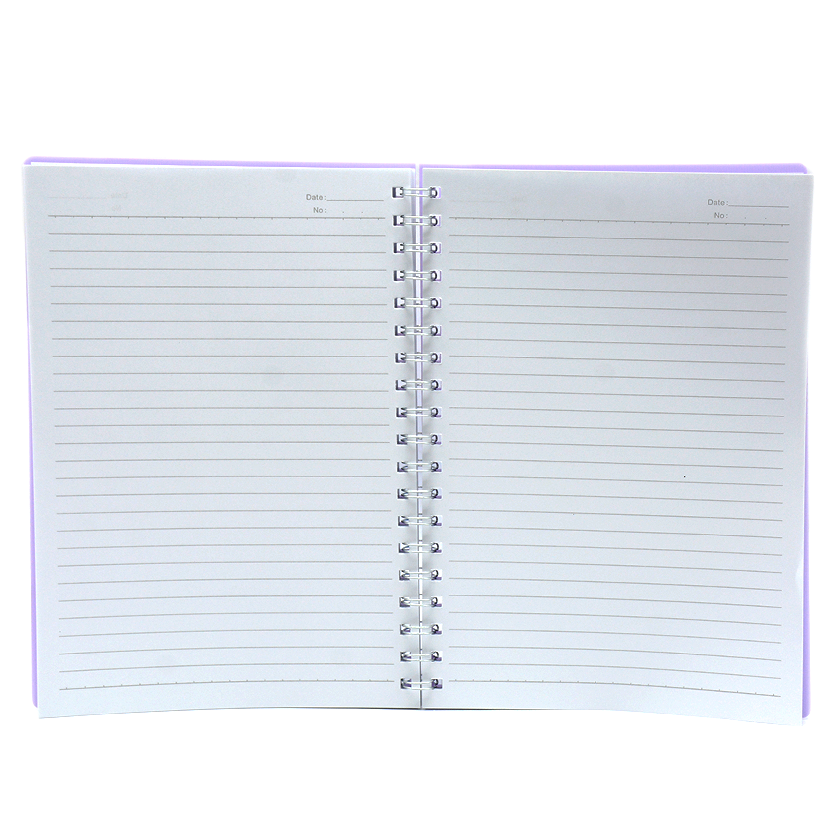 LAMBERT PP COVER SPIRAL 1LINE NOTE BOOK B5 100SH-PURPLE