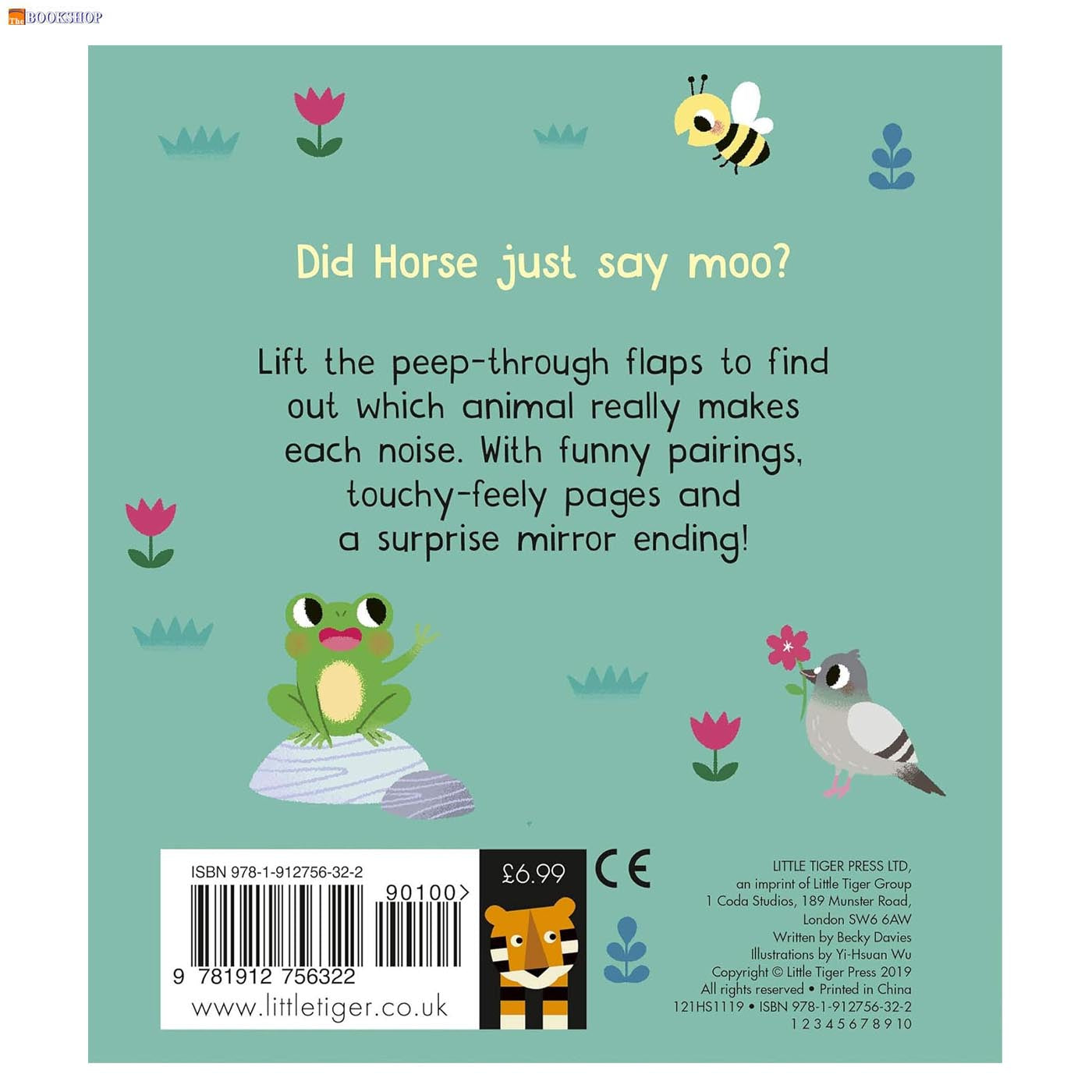 A lift-the-flap touch and feel book: WHO SAID MOO?