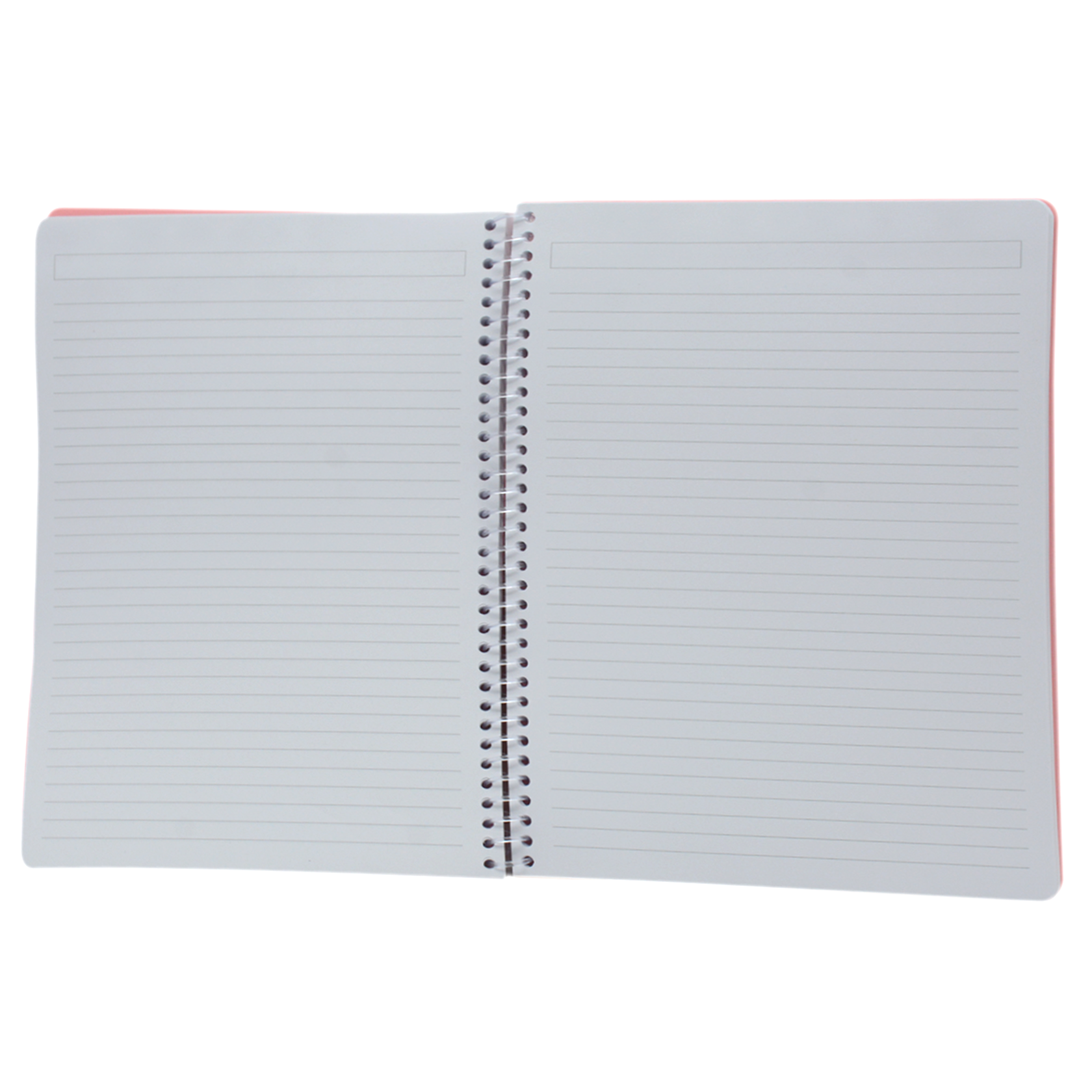 SOFT COVER SPIRAL 1LINE NOTEBOOK 70G 100SHT A4 PURPLE