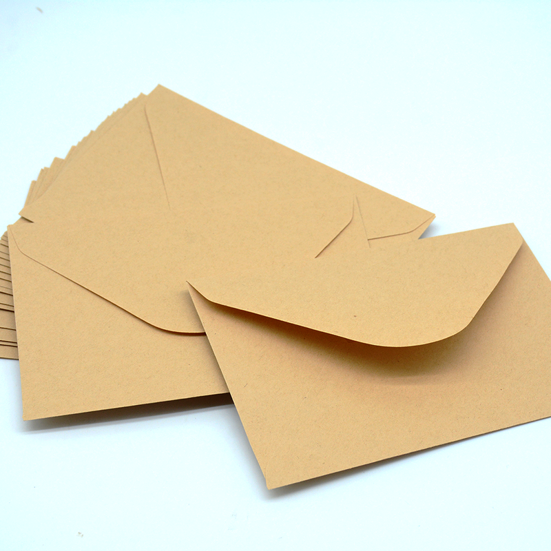 MINI BROWN KRAFT ENVELOPE 20PCS/PKT 11X16CM