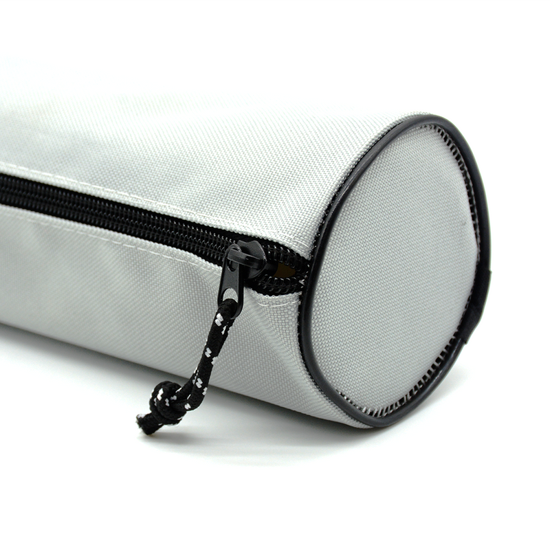 ROUND PENCIL CASE PLAIN 21X8CM AK-6