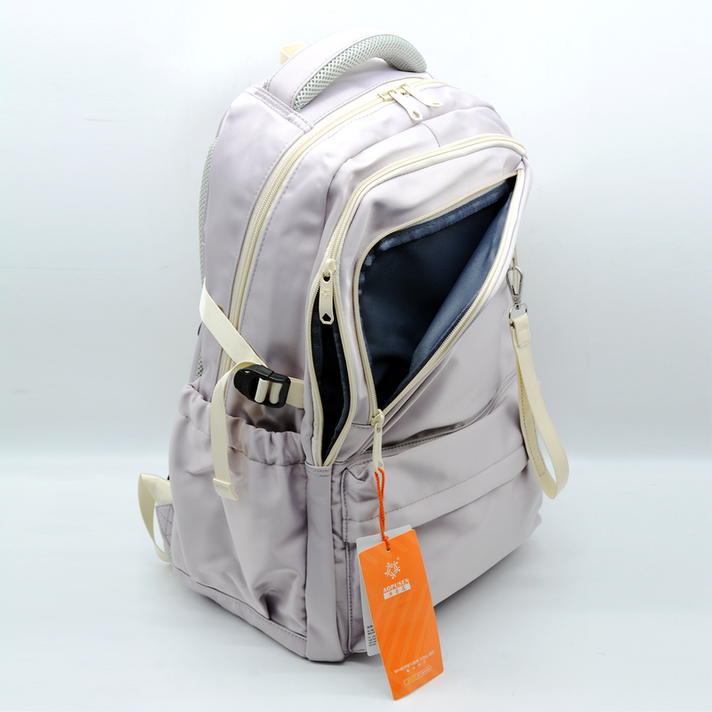 AOPUSEN BACKPACK 19"-PURPLE GRAY