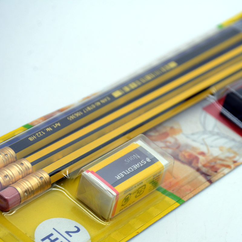 NORIS UPCYCLE HB 8 PENCILS +1SHARPNER +1ERASER