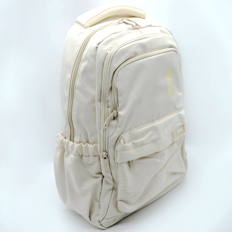 SUNSHINE BACKPACK 18" W/3COMPARTMENT 90293-CREAM