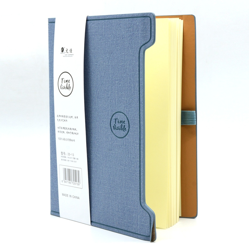 LEATHER COVER NOTEBOOK 80GSM 96SHT A5 25-13