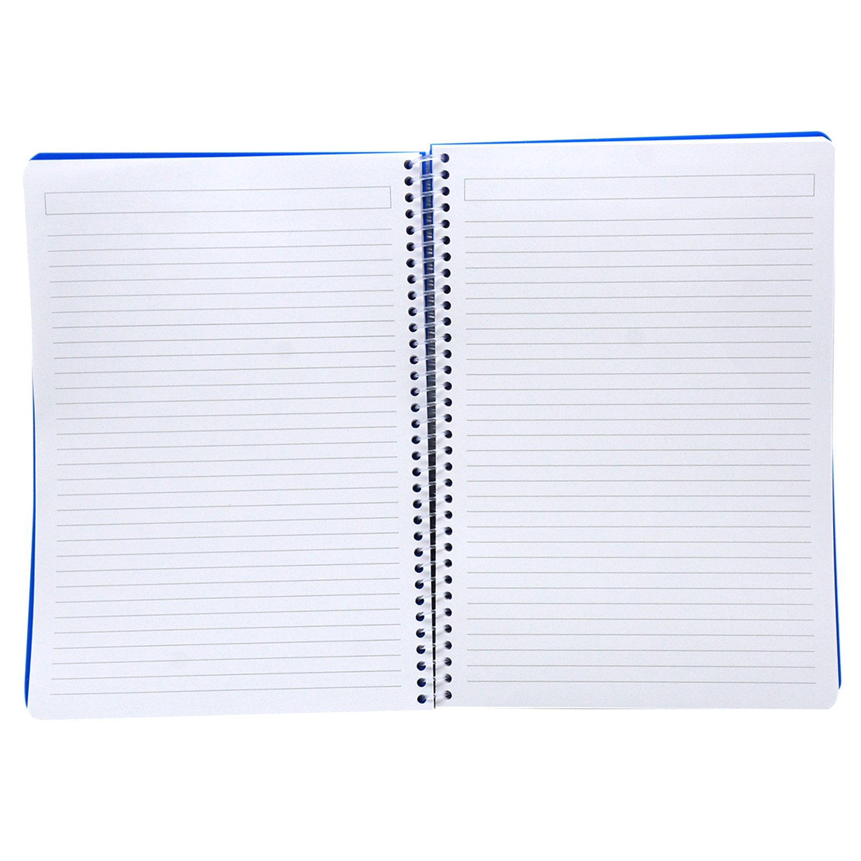 SOFT COVER SPIRAL 1LINE NOTEBOOK 70G 100SHT A4 DARK BLUE