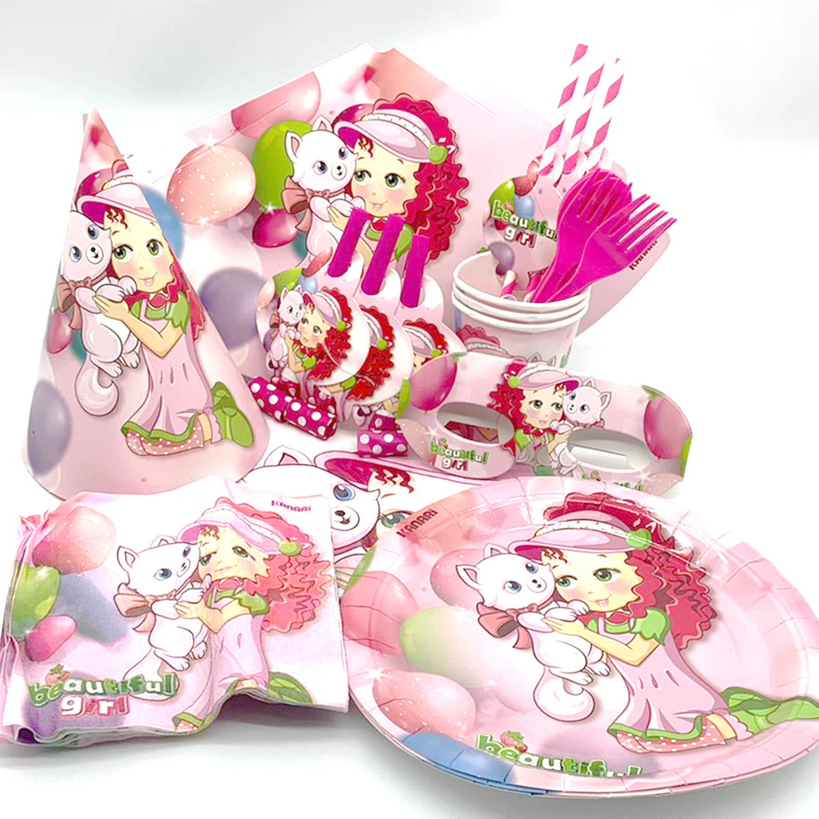 KANARI BIRTHDAY SET- BEAUTIFUL GIRL