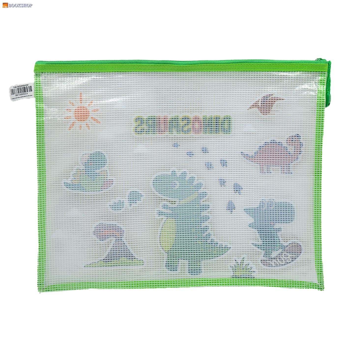 POWER CARTOON ZIPPER BAG B4 AB-3032