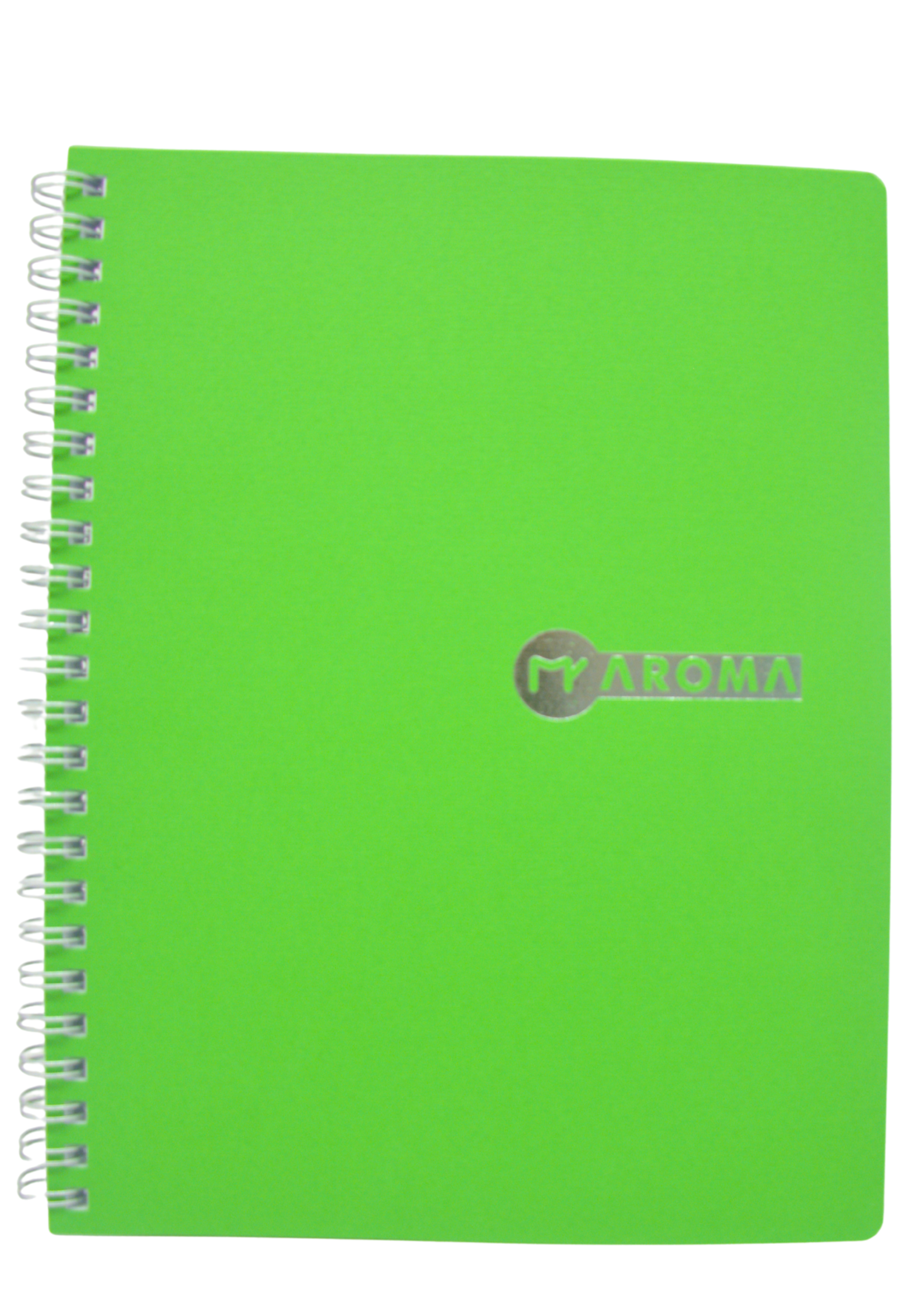 AROMA WIRE-O NOTEBOOK S/L 100SHT A5
