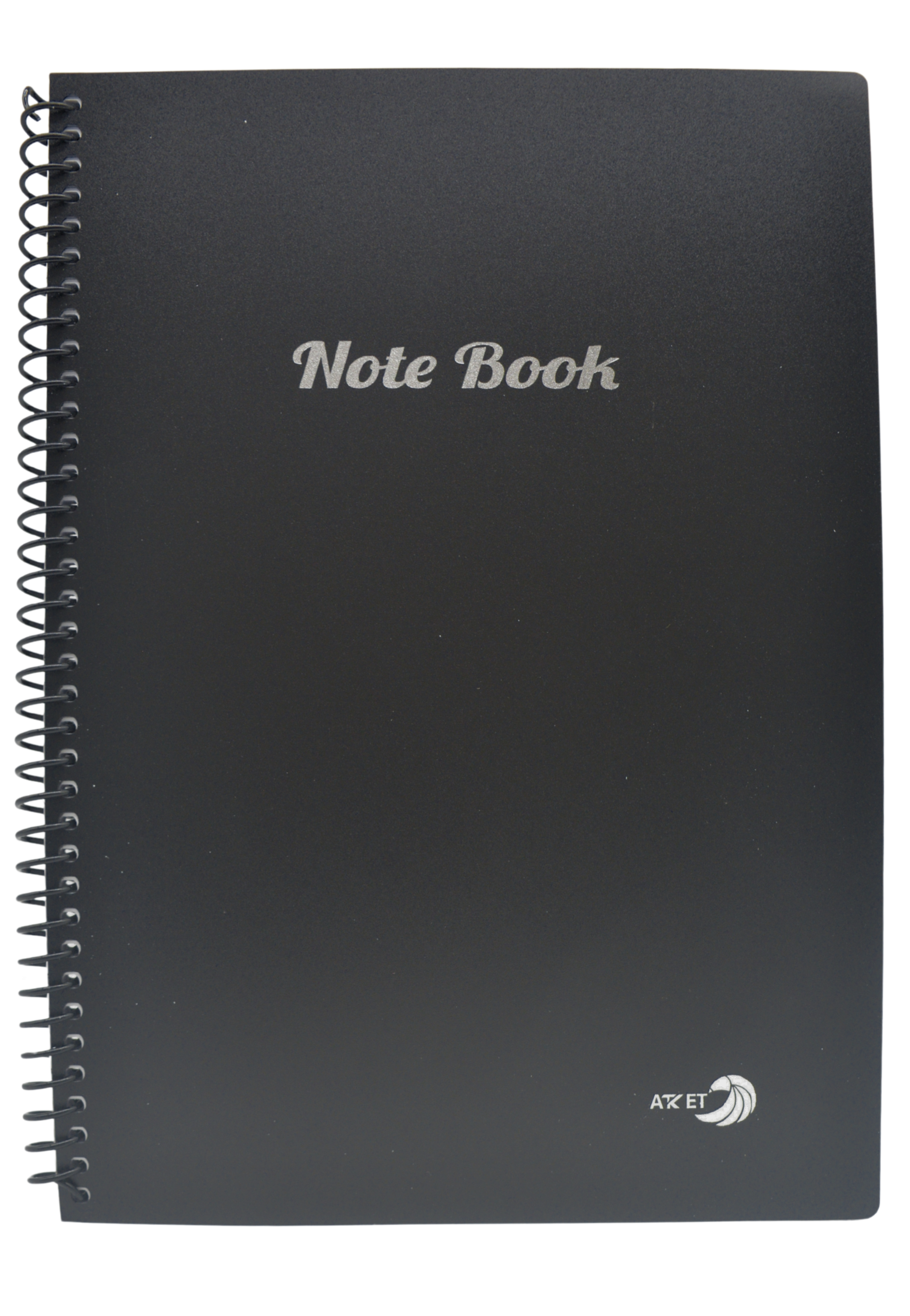 ATKET SPIRAL PP COVER 4LINE NOTEBOOK 100SHT A4