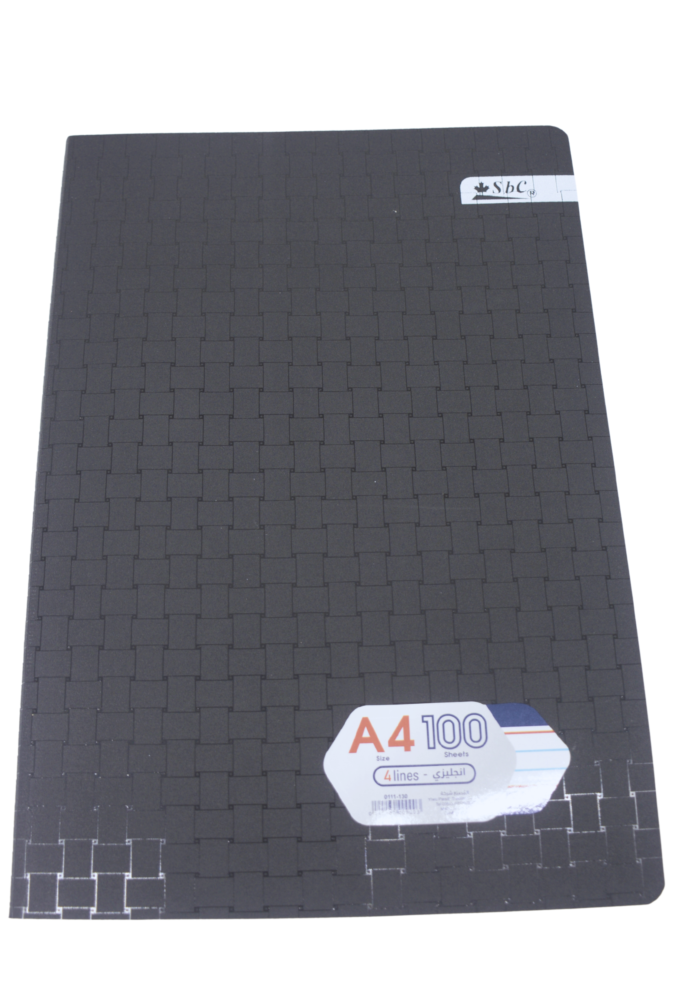 SBC S/C NOTEBOOK 10MM SQUARE SEWING 100SHT A4 0111-136