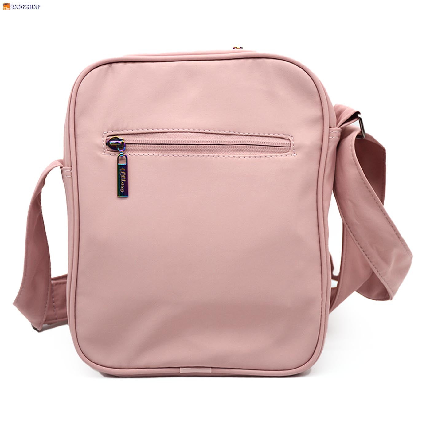 HILLARY SHOULDER LUNCH BAG-DUSTY ROSE DES-1