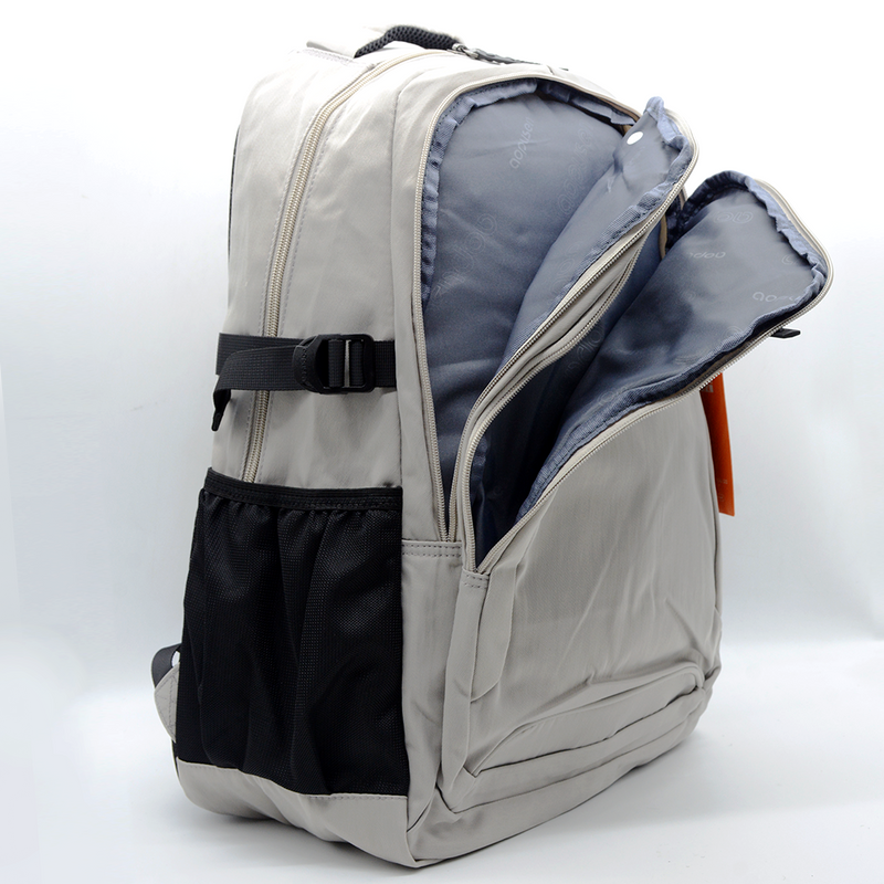 AOPUSEN BACKPACK 19" W/3COMPARTMENT 10322-L.GRAY