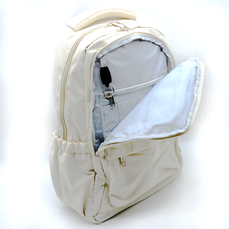 SUNSHINE BACKPACK 18" W/3COMPARTMENT 90293-CREAM