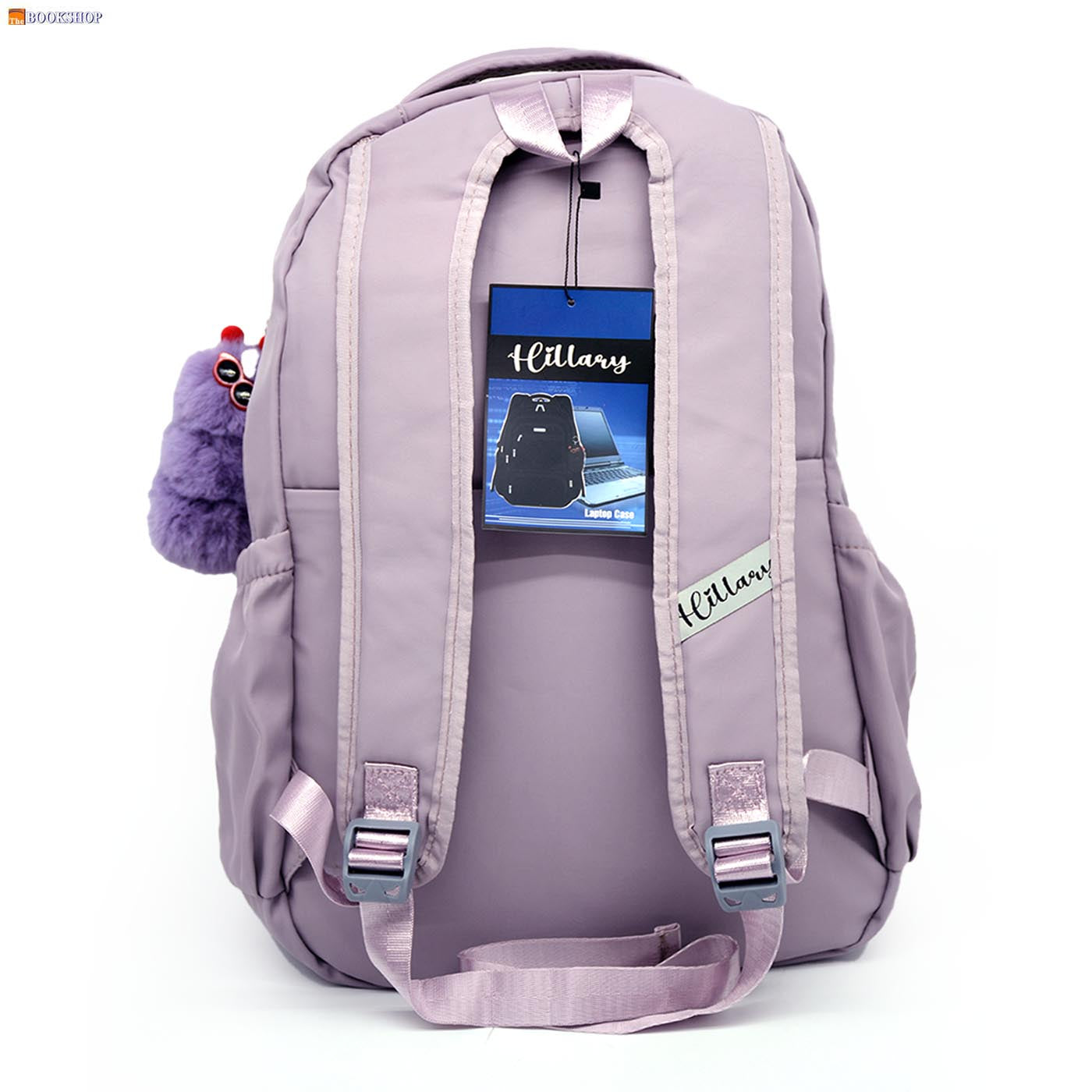 HILLARY BACKPACK 17" W/3 COMPARTMENT-LIGHT PURPLE DES-1