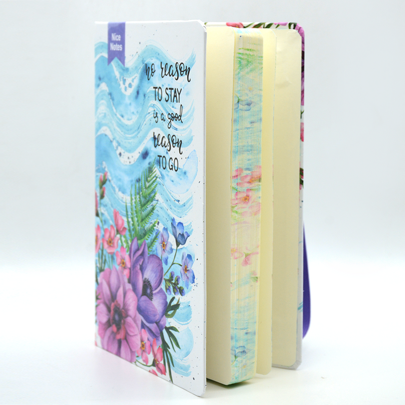 HARD COVER NOTEBOOK W/ELASTIC CLOSURE A5 AA0614-7