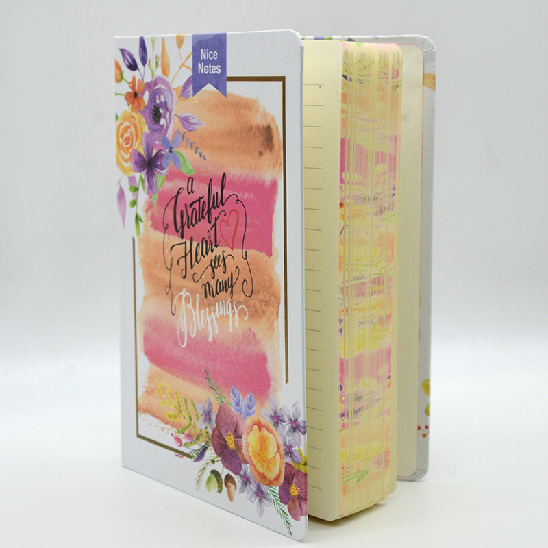 HARD COVER NOTEBOOK W/ELASTIC CLOSURE A5 AA0614-7