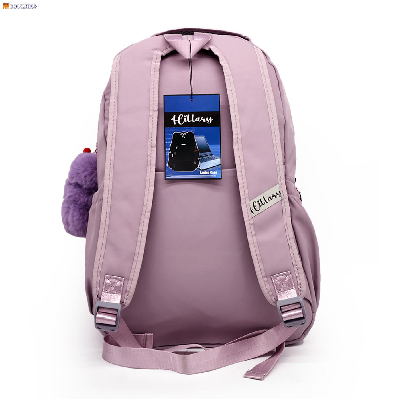 HILLARY BACKPACK 17" W/3 COMPARTMENT-LIGHT PURPLE DES-2