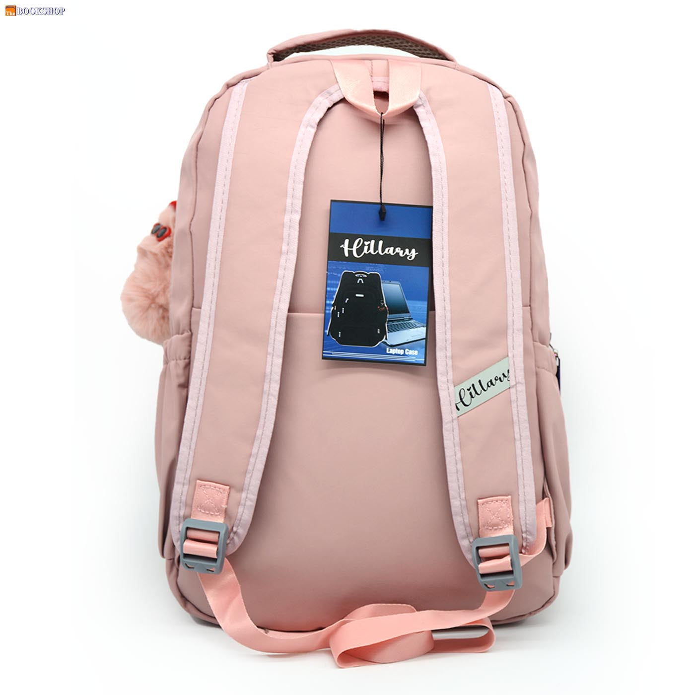 HILLARY BACKPACK 17" W/3 COMPARTMENT-DUSTY ROSE DES-1