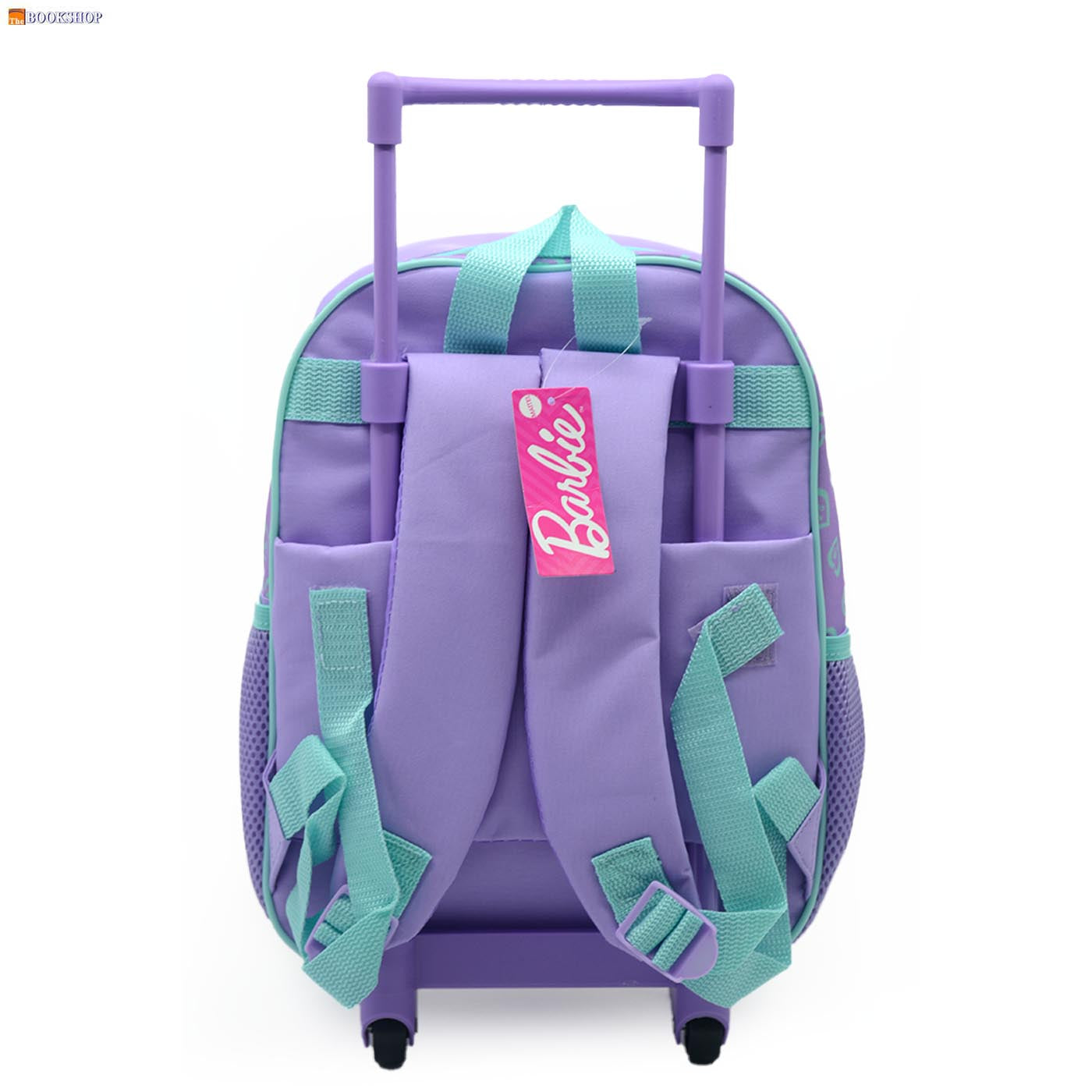 BARBIE TROLLEY BAG 12" W/PENCIL CASE+LUNCH BAG