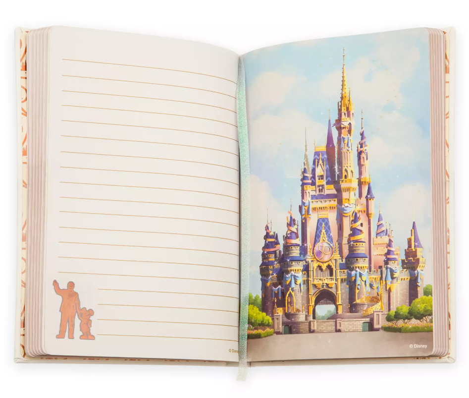 WALT DISNEY 50TH ANNIVERSARY CINDERELLA CASTLE DIARY