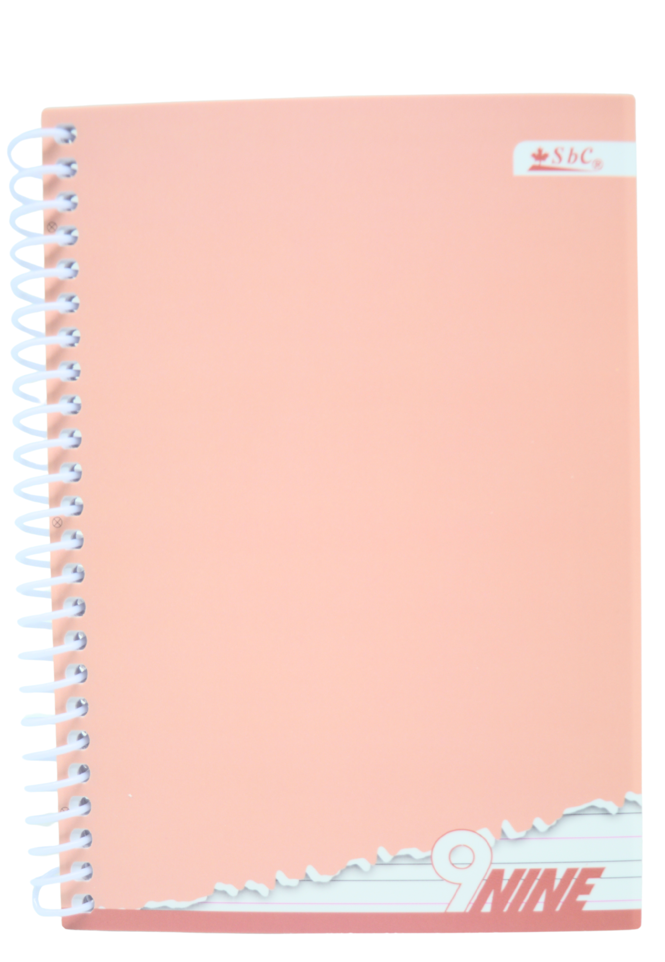 SBC S/C NOTEBOOK 4LINE W/SPIRAL 100SHT EN A5 PASTEL
