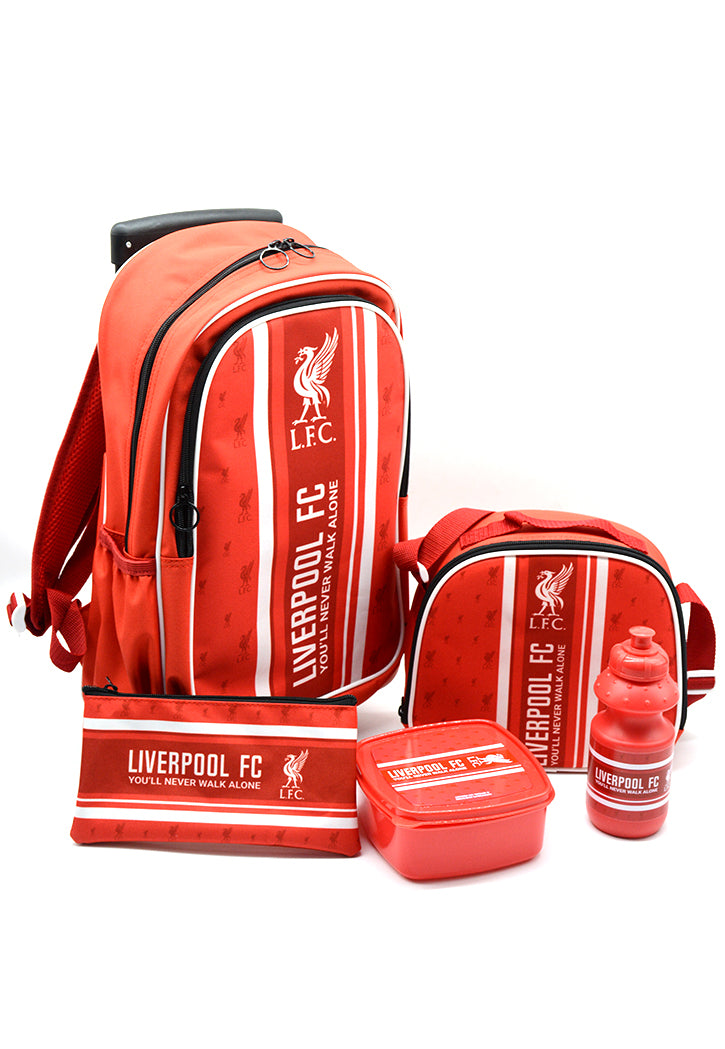 طقم حقيبة مدرسية ليفربول 5 قطع LIVERPOOL FC 5 IN 1 16" TROLLEY BAG SCHOOL SET S-8010 POL