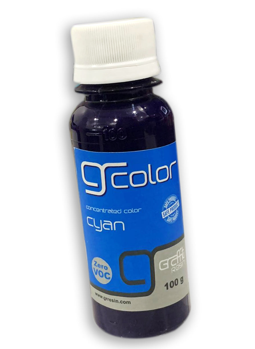 GRAFFITI RESIN CONCENTRATED COLOR 100G-CYAN