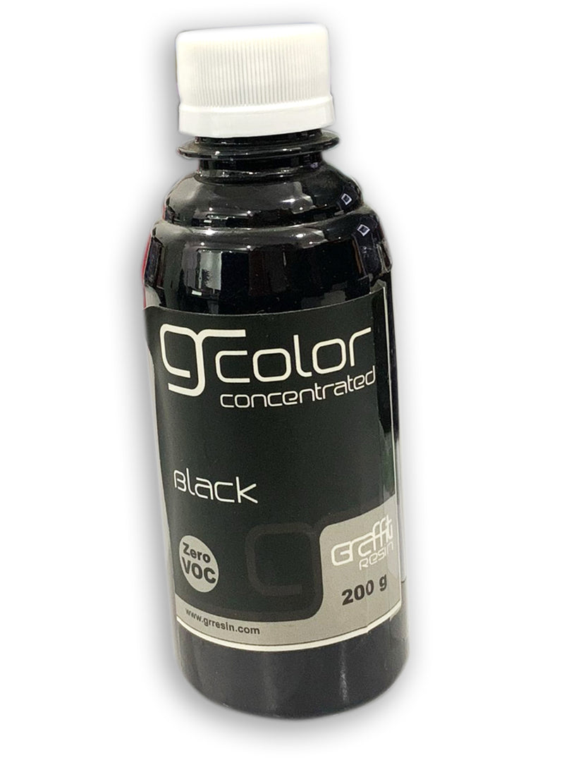 GRAFFITI RESIN GRRESIN COLOR 200G-BLACK