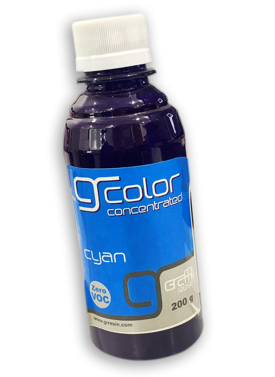 GRAFFITI RESIN GRRESIN COLOR 200G-CYAN